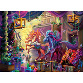 Buffalo 1000pc Puzzle - Flights of Fantasy - Glitter Edition - Twilight Marketplace-TCG Nerd